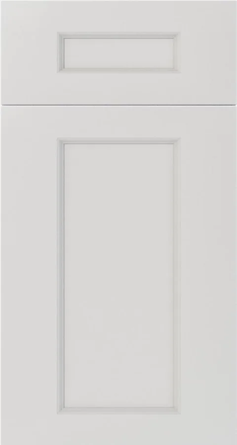 Double Dove White cabinet finish