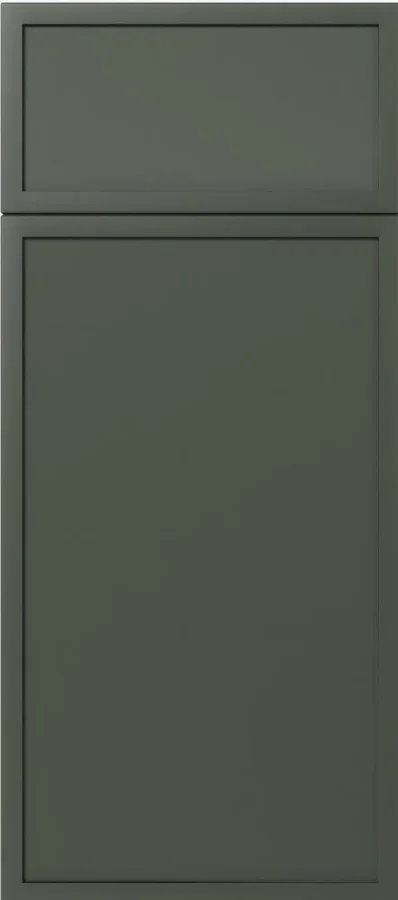 Slim Aston Green cabinet finish