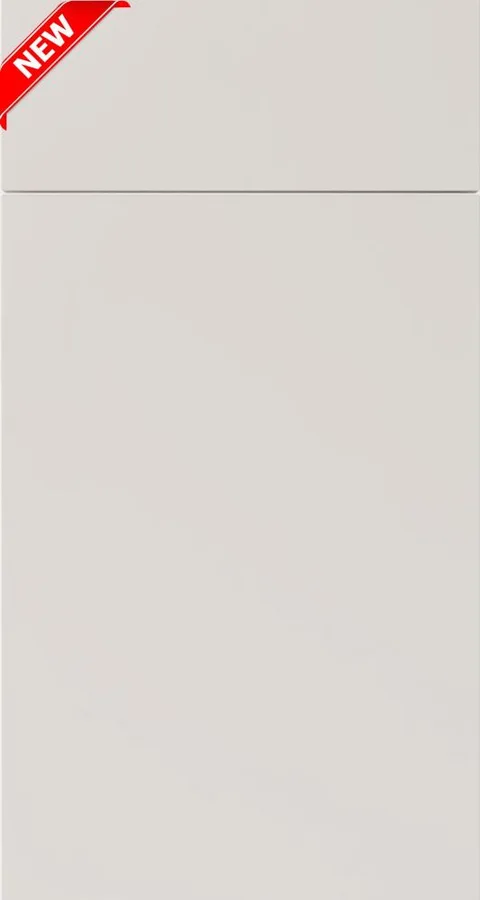 Matte Ivory cabinet finish
