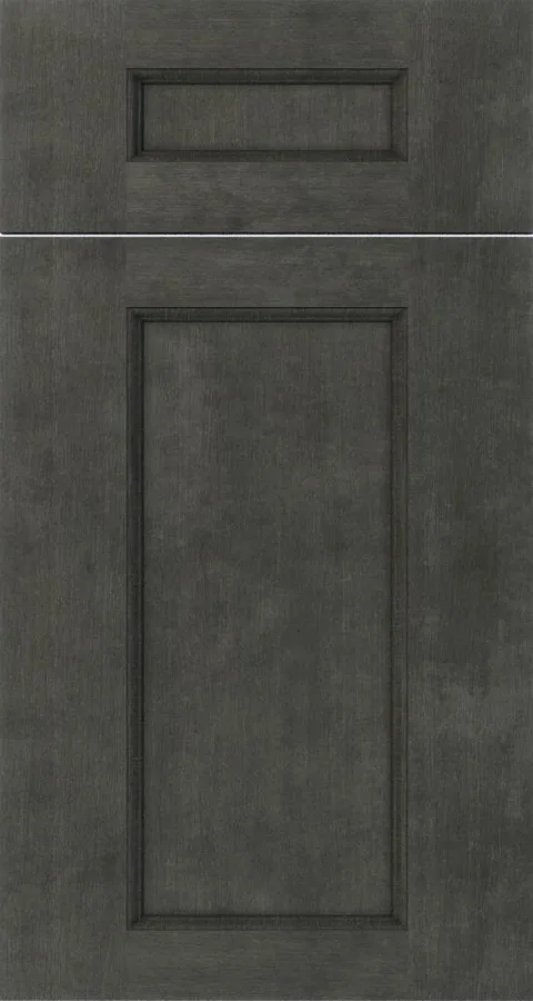 Double Smokey Gray cabinet finish