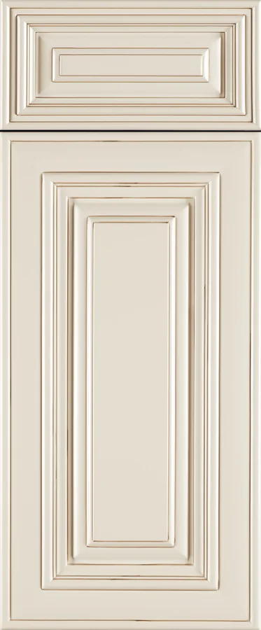 Charleston White cabinet finish