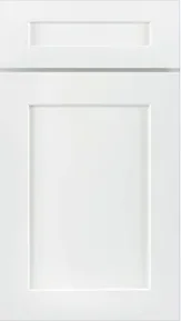 Shaker White cabinet finish