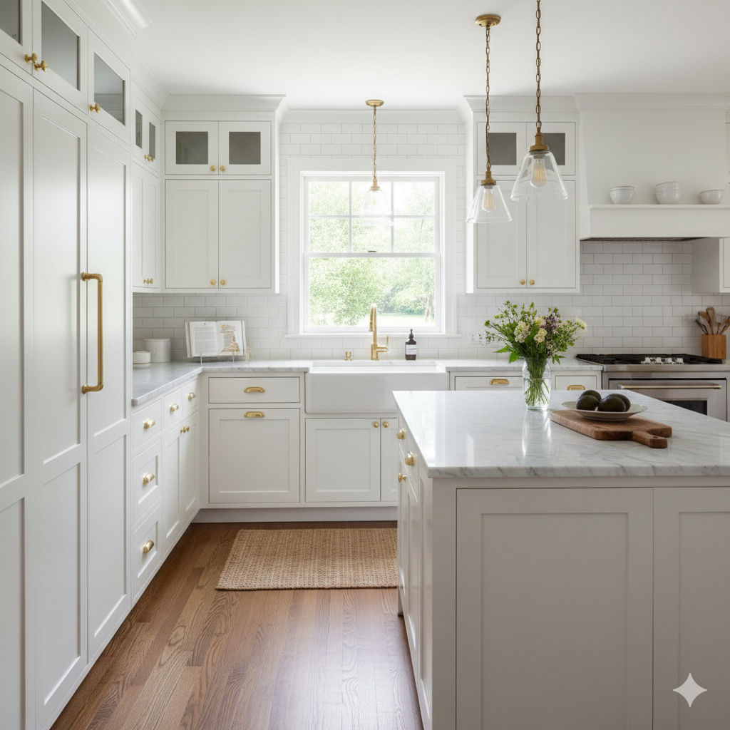 White Kitchen Cabinets