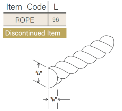 Treasure Chest Rope Moulding (ROPE)