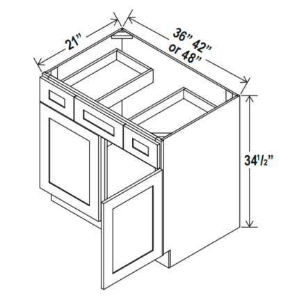 Aston Green Vanity Combo