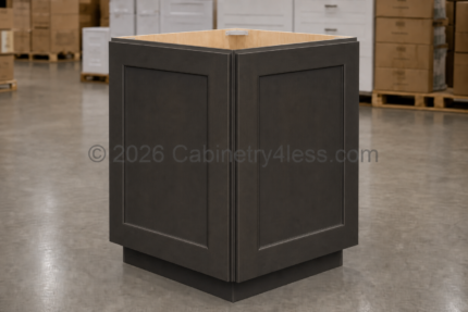 AC-BEC24 - Aspen Charcoal Base End Cabinet (BEC24)