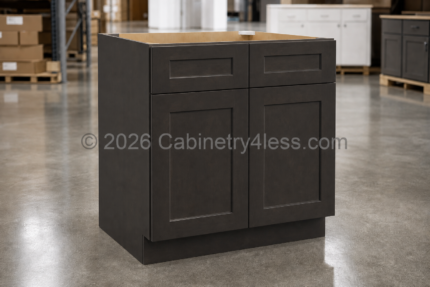 Aspen Charcoal Sink Base 30"/33"/36"W