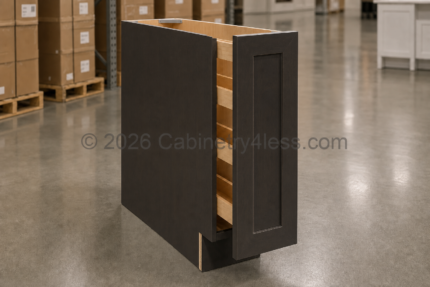 Aspen Charcoal Spice Pull Base Cabinet