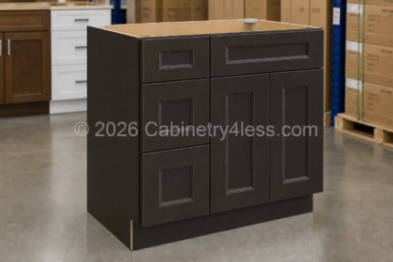Aspen Charcoal Vanity Combo 36"W