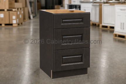 Aspen Charcoal Vanity Drawer Base Cabinet