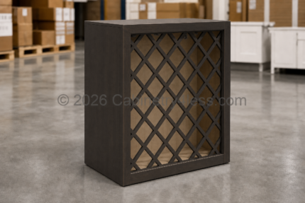AC-WRC2430 – Aspen Charcoal Wine Rack 24″W