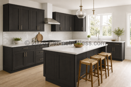 AC-SBF4242 - Aspen Charcoal Corner Sink Base Floor (SBF4242)
