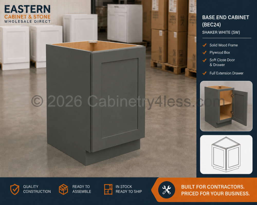 AG-BEC24 – Aston Green Base End Cabinet (BEC24)