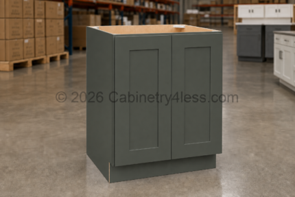 Aston Green Base Cabinet Full Height Double Door