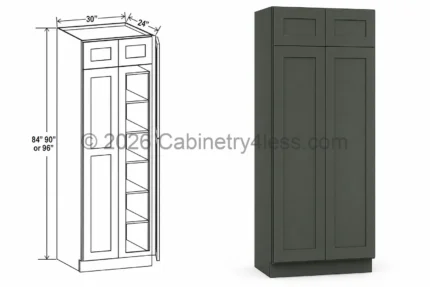 Aston Green Utility Pantry 30"W