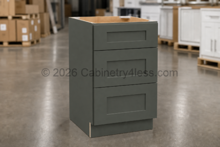 Aston Green Vanity Drawer Base Cabinet