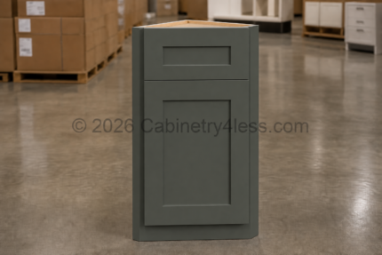 Aston Green Angle Wall Cabinet 12"W