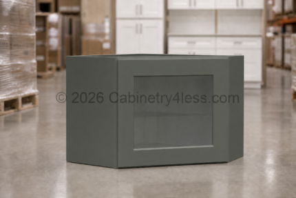 AG-DCW2412GD - Aston Green Diagonal Corner Wall Glass Door 24"W 12"H