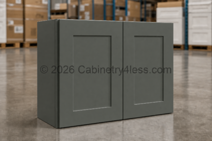 Aston Green Wall Cabinet Double Doors 15"H