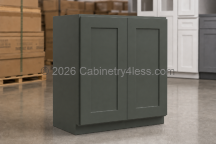Aston Green Wall Cabinet Double Doors 24"H