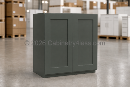 Aston Green Wall Cabinet Double Doors 30"H