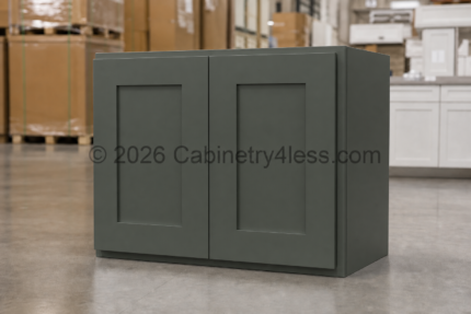 Aston Green Refrigerator Wall Cabinet Double Doors 24″H