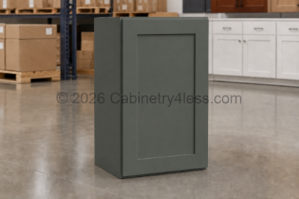 Aston Green Wall Cabinet Single Door 30″H