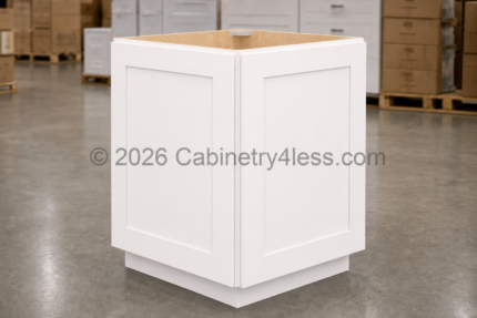 AW-BEC24 - Aspen White Base End Cabinet (BEC24)