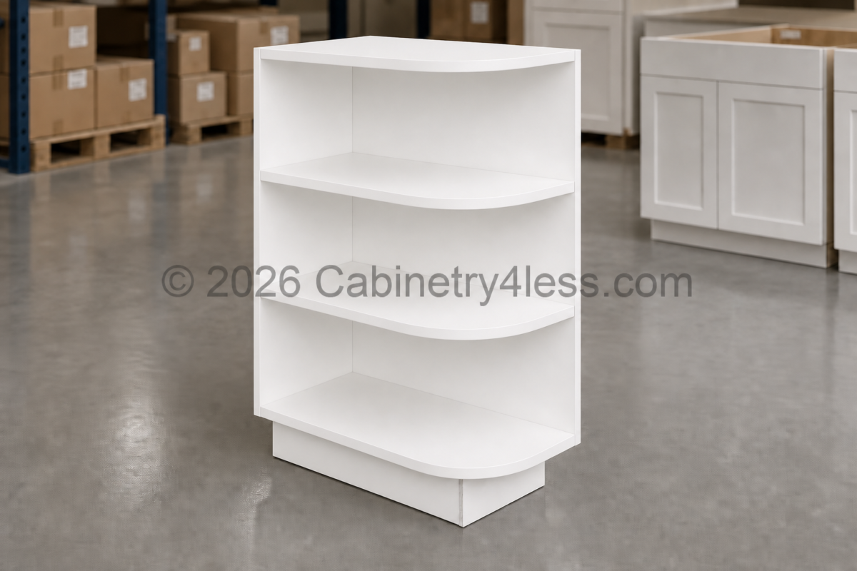 AW-BES12 – Aspen White Base End Shelf (BES12)