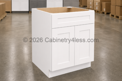 AW-SB27 - Aspen White Sink Base 27"W