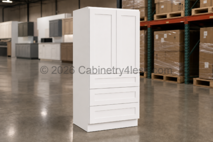 Aspen White Oven Pantry 30″W