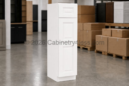 Aspen White Utility Pantry 24″W