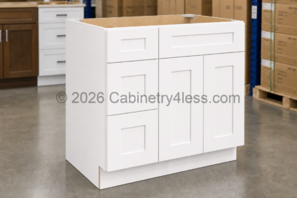 Aspen White Vanity Combo 36″W