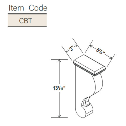 IB-CBT - Iron Black Corbel (CBT)