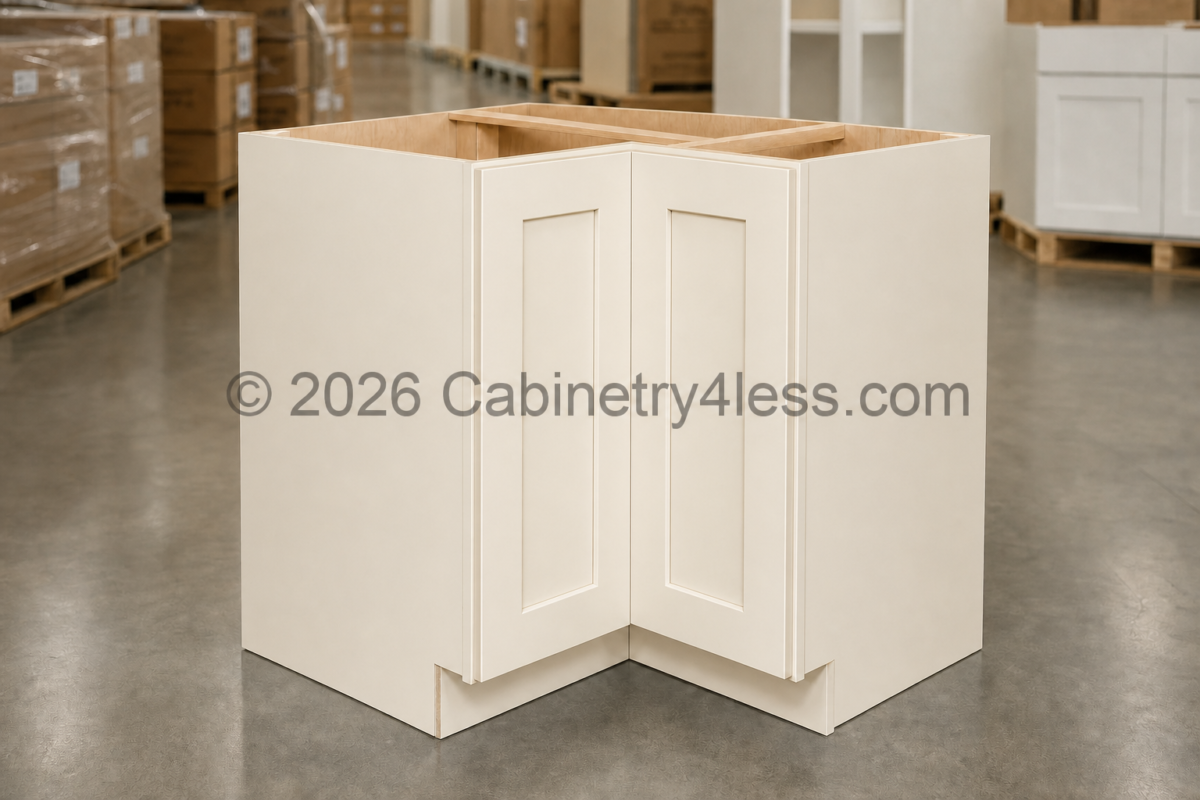 Charleston White Easy Reach Base Cabinet