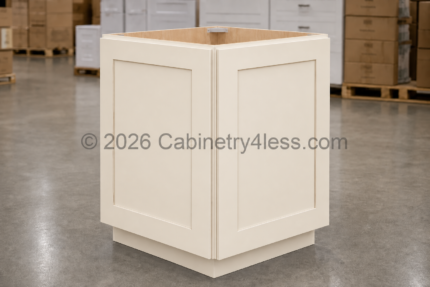 CW-BEC24 – Charleston White Base End Cabinet (BEC24)