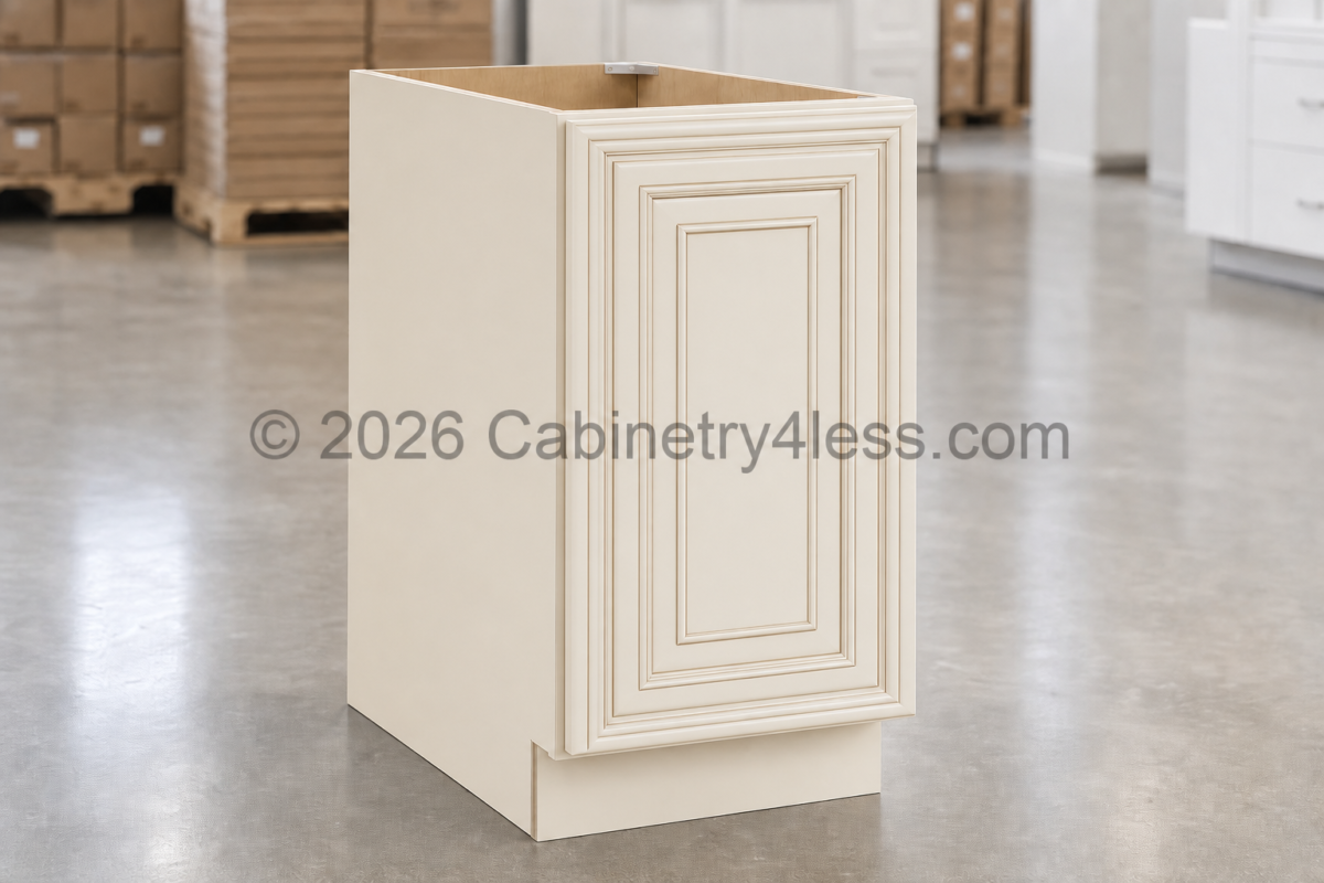 Charleston White Base Cabinet Full Height Single Door