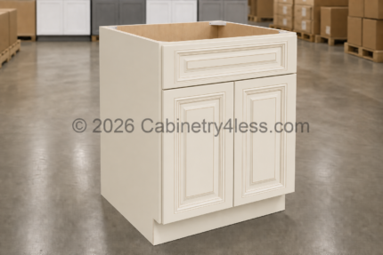 CW-SB27 - Charleston White Sink Base 27"W