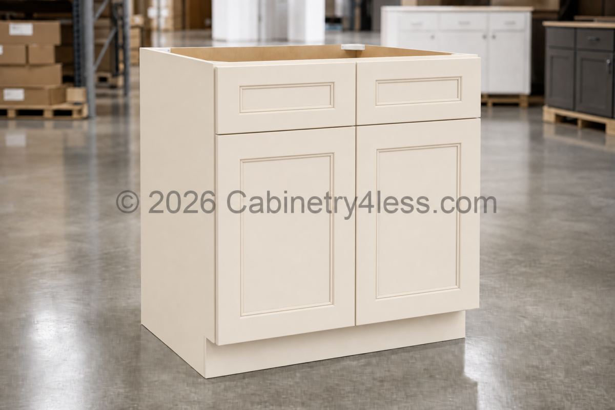 Charleston White Sink Base 30″/33″/36″W
