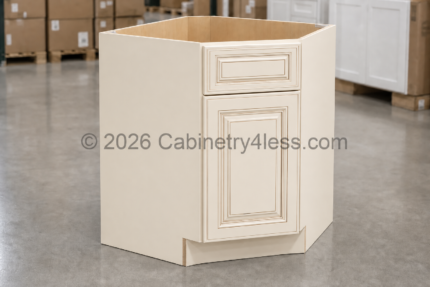 CW-CSB36 – Charleston White Corner Sink Base Cabinet (CSB36)