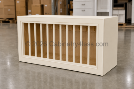 CW-PR3015 – Charleston White Plate Rack 30″W 15″H
