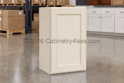 Charleston White Wall Cabinet Single Door 30″H