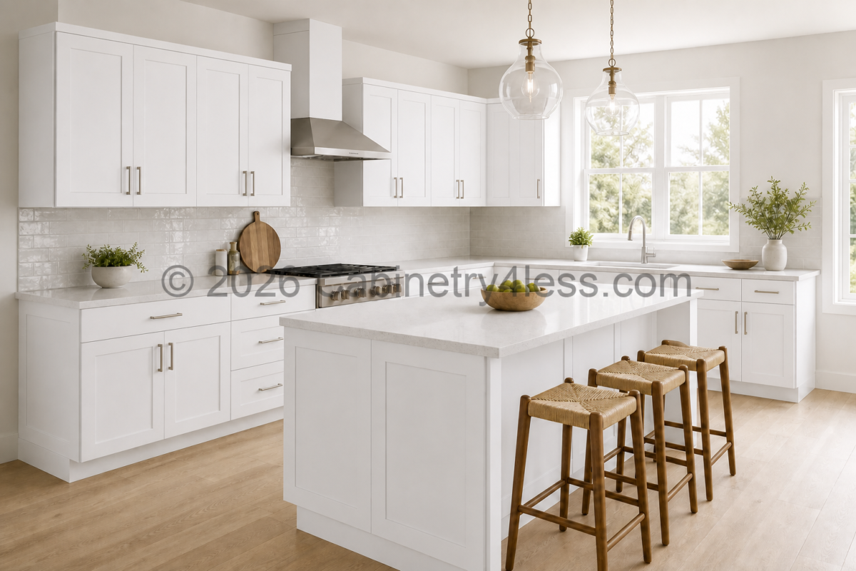 DDW-BEC24 – Double Dove White Base End Cabinet (BEC24)