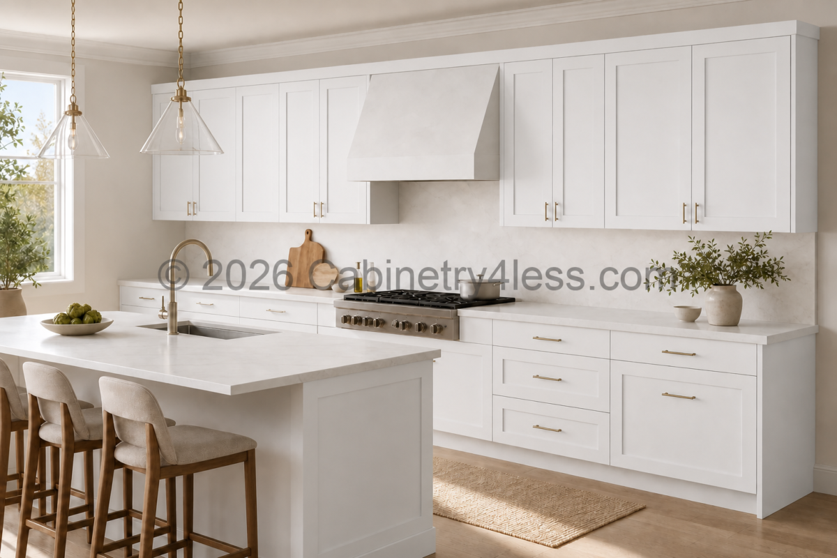 DDW-BEC24 – Double Dove White Base End Cabinet (BEC24)