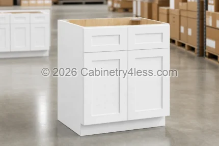 SW-BT09 – Shaker White Base Tray (BT09)
