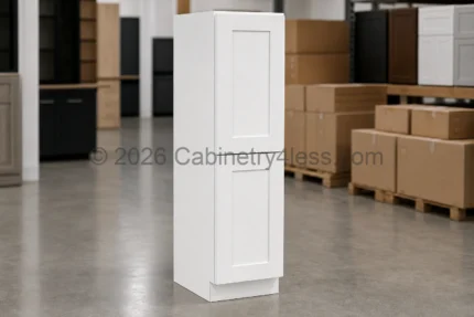Shaker White Utility Pantry 24"W