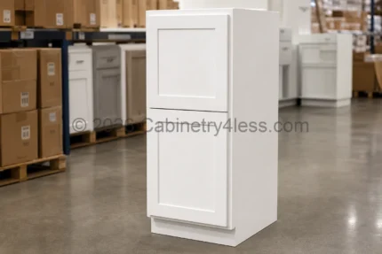 Shaker White Utility Pantry 30"W