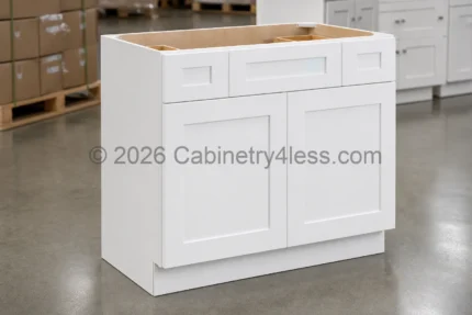 Shaker White Vanity Combo
