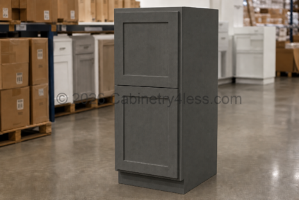 Double Smokey Gray Utility Pantry 30"W