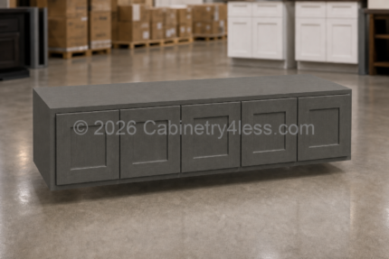 DSG-WSD630 – Double Smokey Gray Wall Spice Drawer 30″W 6″H